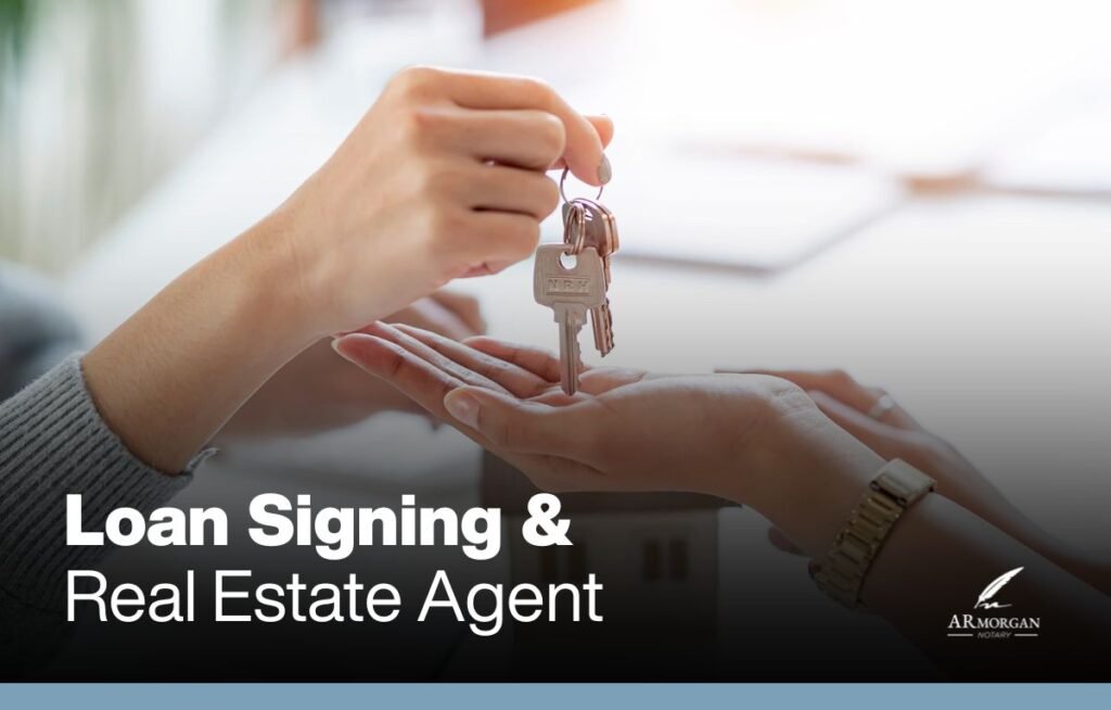 can you be a long signing agent and a real estate agent