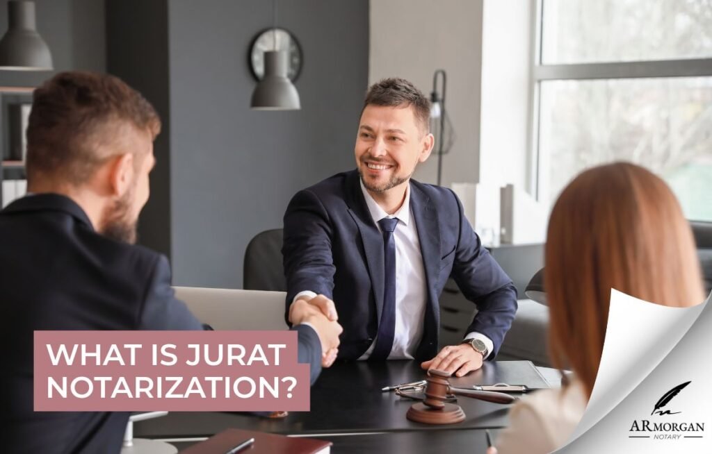what is jurat notarization