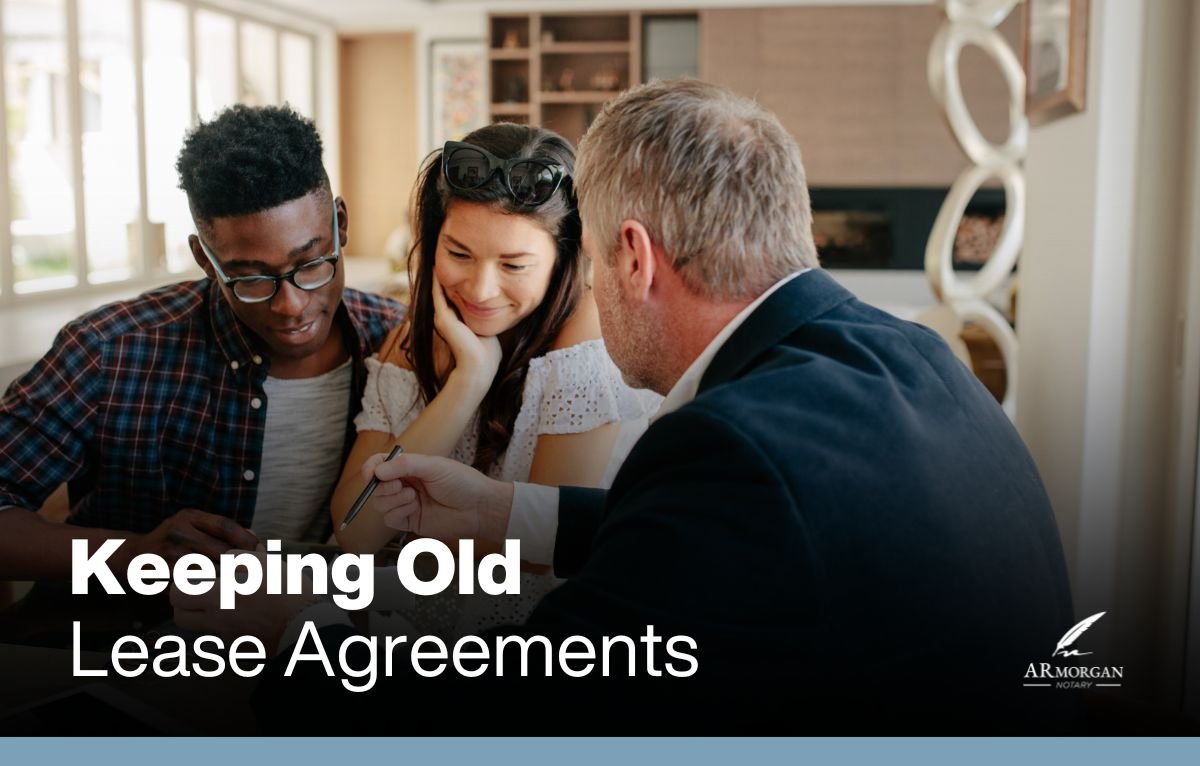 how long should a tenant keep old lease agreements